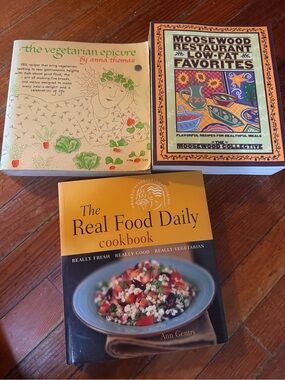 The Real Food Daily Cookbook by - Yellow Cover